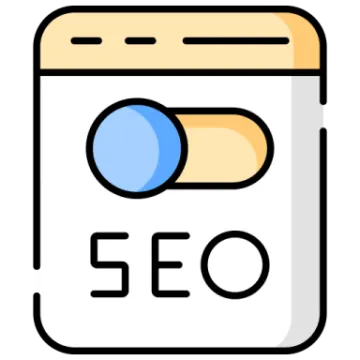 a smartphone with the word seo on it