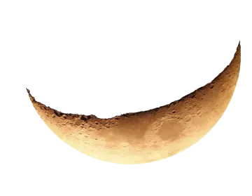 an image of the moon with a white background