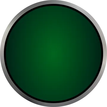 a green button on a white background