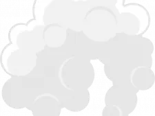a black and white image of a cloud