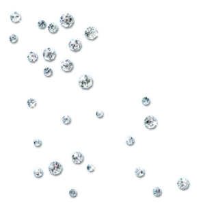a group of diamonds on a white background