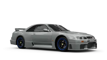 a gray car on a white background