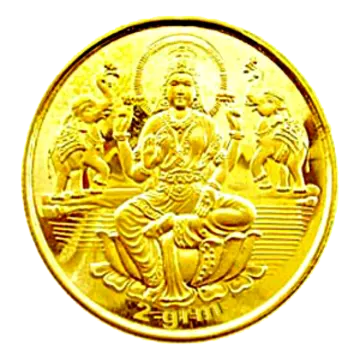 a gold coin with an image of the goddess