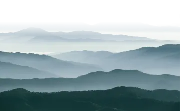 mountains in the distance