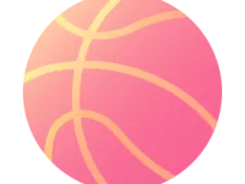 a basketball ball on a white background