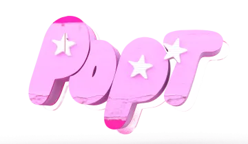 pink pops with white stars on them