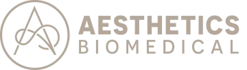 the logo for aesthetics biomedical