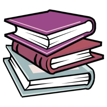 a stack of books
