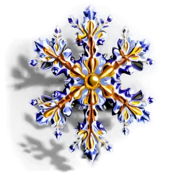 a snowflorer on a white background