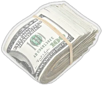 a stack of money