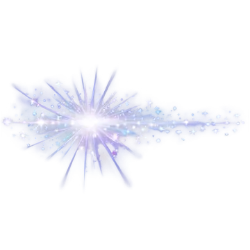 a white background with blue and purple stars