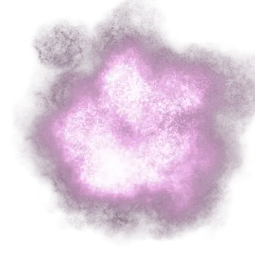 a white background with pink smoke