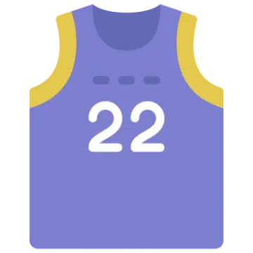 a basketball jersey with the number 22 on it