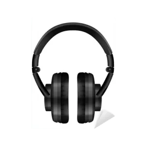 a pair of headphones on a white background