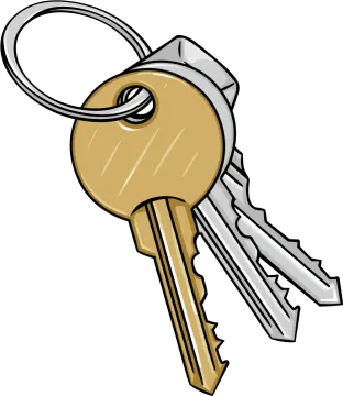 a bunch of keys clipart