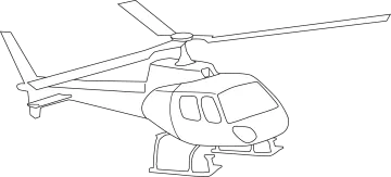 how to draw a helicopter