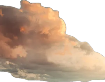 a cloud in the sky