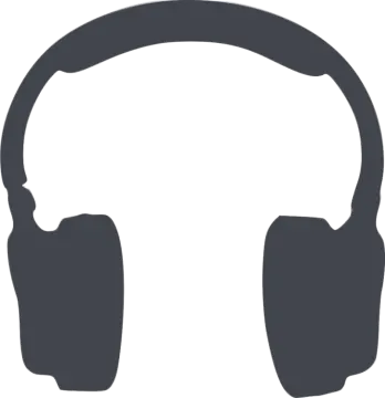 the headphones icon