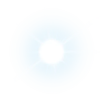 a white background with the sun in the middle