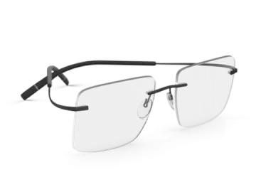a pair of glasses on a white background