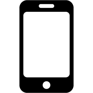 a black and white image of an iphone