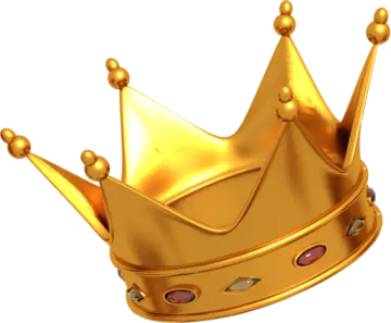 a gold crown