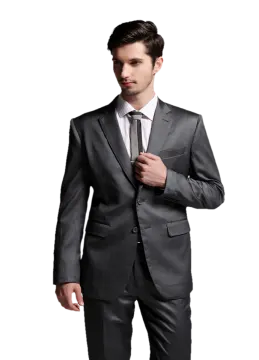 a man wearing a suit and tie
