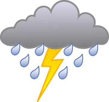 an image of a cloud with a lightning