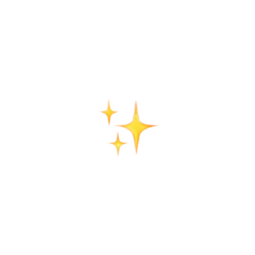 a yellow star on a white background
