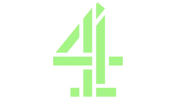 the number 4 in a white background