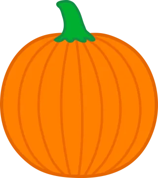 a pumpkin on a white background