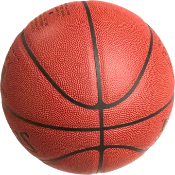 a basketball ball on a white background