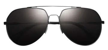 a pair of sunglasses on a white background