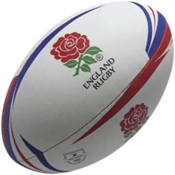 a rugby ball on a white background