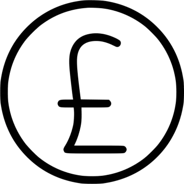a black and white image of the letter f