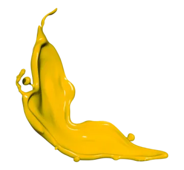 a yellow hot chili on a white background