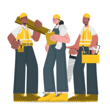 a group of construction workers
