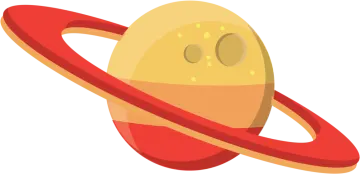 an image of a saturn with a ring around it