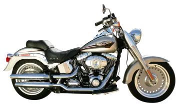 a silver and black motorcycle on a white background
