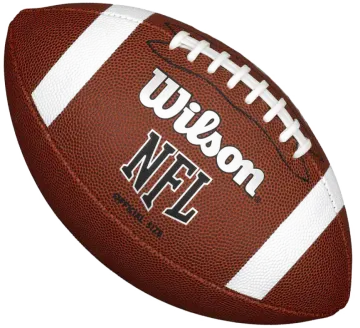 a football on a white background