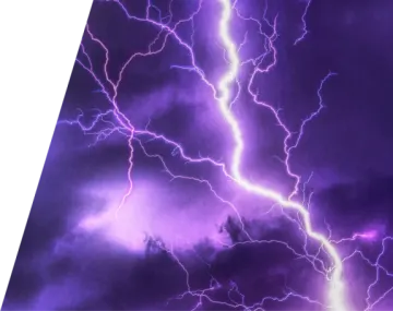 an image of lightning in the sky