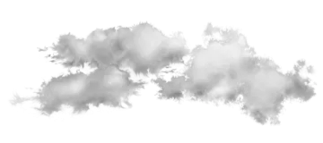 smoke cloud on a white background