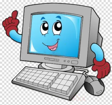 an old computer cartoon character, hd png