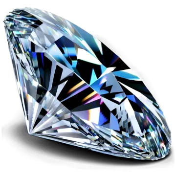 a diamond on a white background