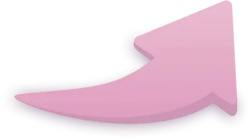 a pink arrow icon on a white background
