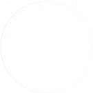 an image of a white circle with a black background