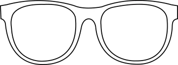 a pair of glasses clipart