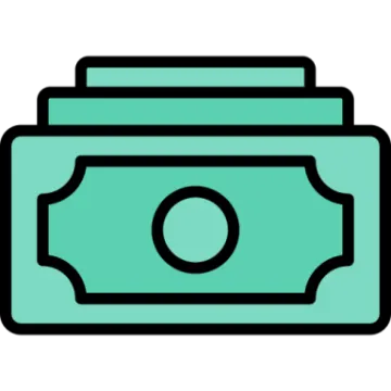 a stack of money