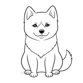 how to draw a dog