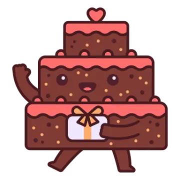 a chocolate cake with a heart on top